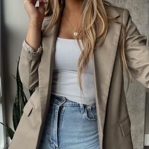 Lioness Tan Blazer